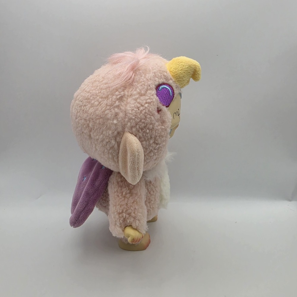 Pitenaught Naughty League Series Opposite Tune Plush Pink Fuzzy Furry Wings Toy - Picture 5 of 7